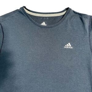 Blue Adidas short sleeve Climalite T-shirt